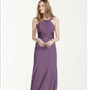 Chiffon and Charmeuse Dress